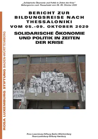SOLIDARISCHE ÖKONOMIE UND POLITIK IN ZEITEN DER KRISE